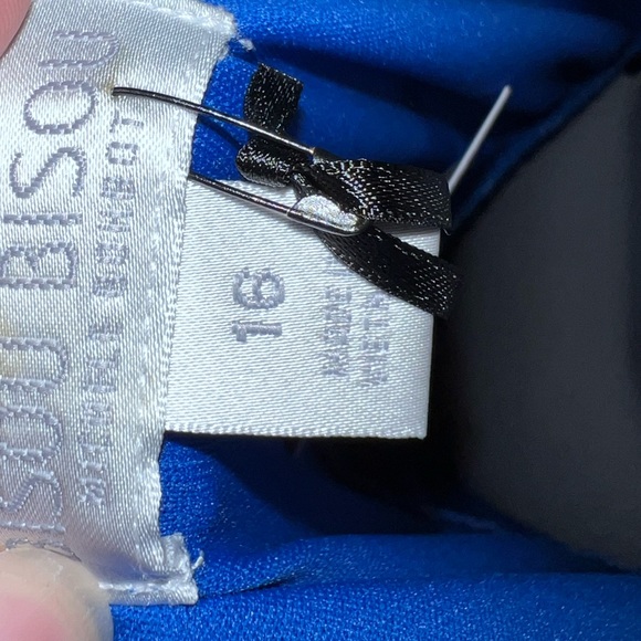 Bisou Bisou blue & white tie dye maxi dress - Picture 7 of 9